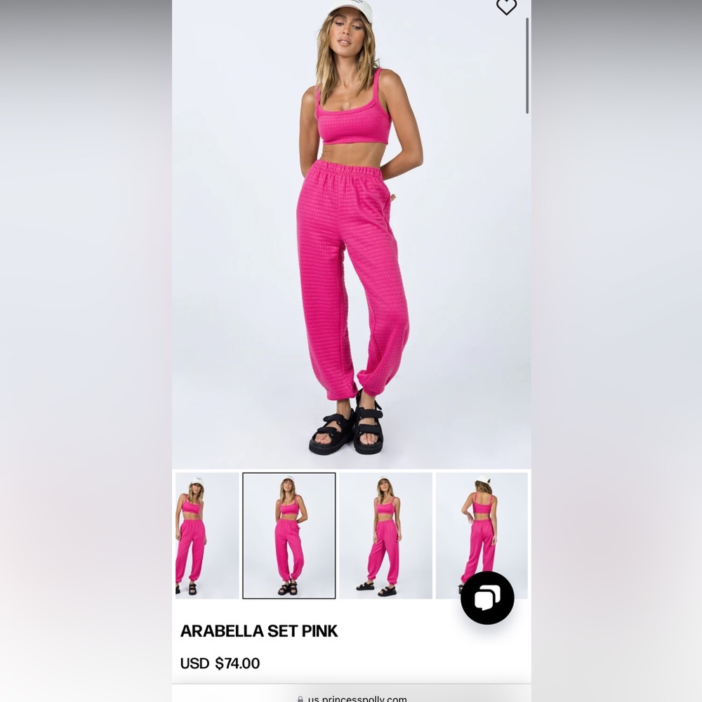 Princess Polly Arabella set - Pink